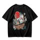 Studio Ghibli Characters Boat Graphic Olive T-Shirt
