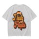 Olive Green Retro Graphic T-Shirt with "I Hate People" Print