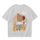 Olive T-Shirt Featuring the 'This Is Fine' Dog Meme Art