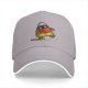 Black Baseball Cap with Mummy Candy Corn Halloween Graphic