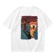Olive T-Shirt With Funny Pizza Slice Scream Art Print
