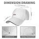 Black Baseball Cap with Red and Grey Japanese Script Embroidery