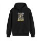 Black hoodie with tennis bear graphic and 'Eat My Aces!' text