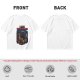 Olive t-shirt with 'I Have Trust Issues' chibi knight graphic