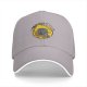 Black baseball cap with cartoon Ctrl character holding a coffee mug