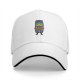 Black baseball cap with retro mobile phone 'Never Forget' graphic