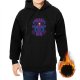Black hoodie with Skeletor Snake Mountain Gym 1983 graphic