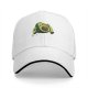 Black Baseball Cap With Cute Running Avocado Graphic