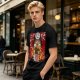 Spirited Away No Face and Chihiro Graphic Tee