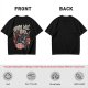 Olive graphic t-shirt featuring Headless Horseman 'Heads Will Roll World Tour' print