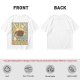 Oversized Dark Green T-Shirt With The Coffee Tarot Card Style Print