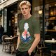 Avatar Aang Silhouette Graphic Tee for Anime Fans