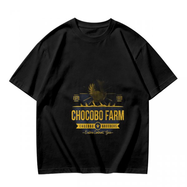 Olive Chocobo Farm Graphic T-Shirt for Fans