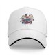 Black Baseball Cap With Anime Pirate Ship Graphic