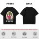 Olive Graphic T-Shirt With Evil Vegetable Characters Design