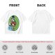 Olive T-Shirt Featuring Scrooge McDuck with Money Bags and Coins