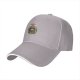 Black Baseball Cap With Christmas Wreath Cat Graphic And Food Text