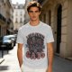 Introverted But Willing To Discuss Cats Graphic T-Shirt