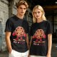 Olive T-Shirt With Angry Boxing Chocolate Chip Cookie Graphic