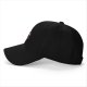 Black Baseball Cap With Christmas Gingerbread Cat Print