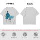 Olive Graphic T-Shirt with Blue Tiger and Studio Derpy Text