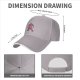 Black Baseball Cap With Pink Fairy Princess Graphic Print