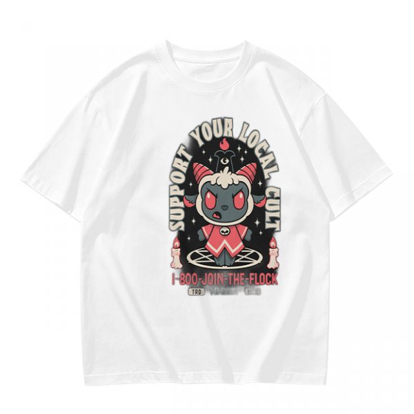 Support Your Local Cult Join The Flock Graphic T-Shirt