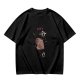 Olive Green T-Shirt With Don't Worry Cute Capybara Graphic