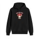 Black hoodie with 'Pretty Fly' and cool mushroom graphic