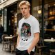 Olive T-Shirt Featuring Captain Hook and Mr. Smee from Peter Pan