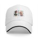 Black baseball cap with Avatar: The Last Airbender character profile prints