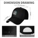Black Baseball Cap With 'But First Coffee' Halloween Themed Print