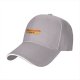 Black Baseball Cap With Cute Kawaii Hot Dog Graphic