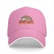 Black baseball cap with dramatic hedgehog graphic and funny text