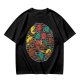 Gaming Character Grill Graphic Olive T-Shirt