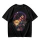 Attack on Titan themed graphic tee with anime character artwork