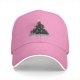 Black Baseball Cap With Cute Soot Sprite Christmas Tree Design