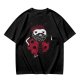 Olive Green T-Shirt With Bearded Ladybug Print
