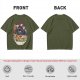 Anime Mecha Robot Ramen Bowl Graphic T-Shirt