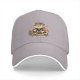 Black Baseball Cap With Cute Sushi Chef Cat Graphic