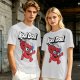 Olive green graphic t-shirt with Kool Dad and Kool-Aid mascot print