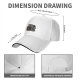 Black baseball cap with skeletons around a toaster graphic