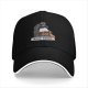Black baseball cap with a penguin graphic that says Noot Today