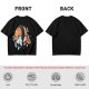 Olive T-Shirt With Cute Clownfish Sushi Graphic Print