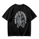 Oversized Olive T-Shirt With Alien 'Believe In Yourself' Graphic