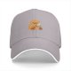 Black Baseball Cap With Cute Duck Holding Knife Graphic