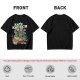 Kap'n Krunch Zombie Pirate Graphic Olive T-Shirt