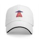 Black baseball cap with UFO abduction 'Single Taken' graphic