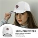 Black Baseball Cap With Skull And Red Abstract Graphic Print