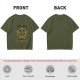 Timeless Ocarina Zelda Shield Graphic Olive T-Shirt